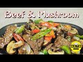 Beef and Mushroom Stir Fry – How to make Beef and Mushroom Chinese Style – Beef and Mushroom Recipe