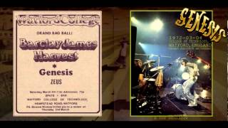 Genesis Harlequin Live 04.03.1972 Watford