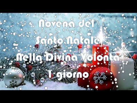 Novena del Santo Natale nella Divina Volontà - Primo Giorno