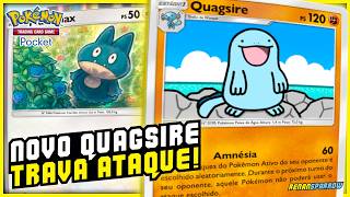 DECK QUAGSIRE NÃO DEIXA O SEU OPONENTE ATACAR! || Pokémon TCG Pocket #588