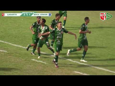 Lagarto 2 X 1 Boca Júnior - Sub 20 - Gols de Neto