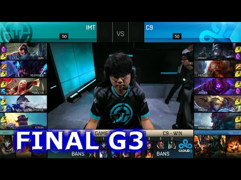 Cloud 9 vs Immortals | Game 3 S6 Worlds 2016 NA Regional Gauntlet Final Round 3 | C9 vs IMT G3 R3