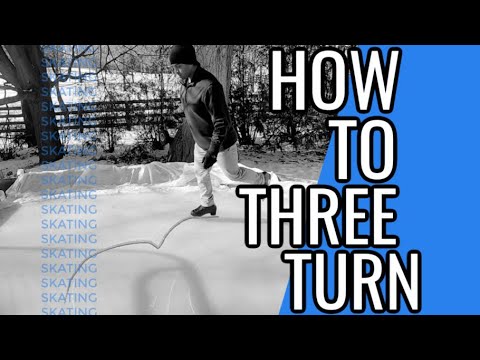 How to do a 3 Turn | Skating Lessons for Beginners