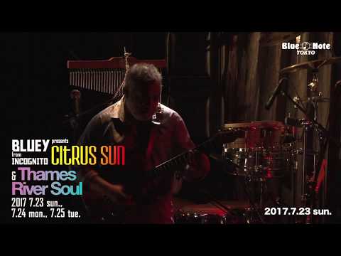 Bluey from INCOGNITO presents "CITRUS SUN & THAMES RIVER SOUL"  @Blue Note Tokyo（2017 7.23 sun.）