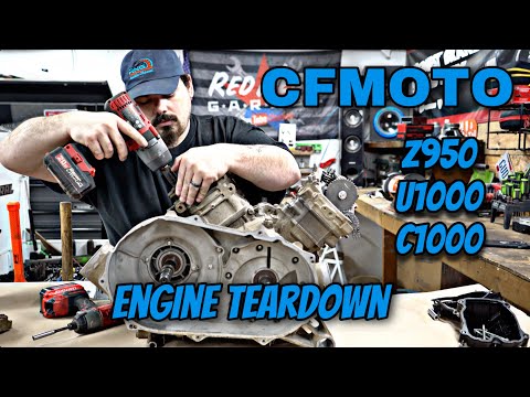 CFMOTO ZForce 950 UForce 1000 CForce 1000 Engine Teardown