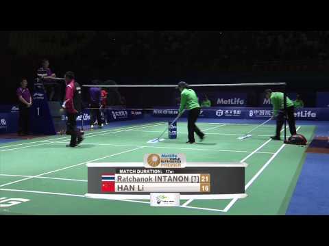 THAIHOT CHINA OPEN 2014 - R16 | WS R Intanon [7] (THA) VS Han Li (CHN)