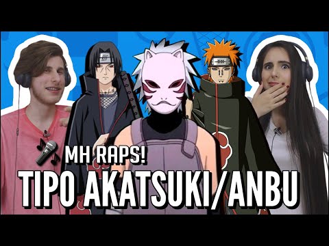 JOVENS REAGEM A TIPO AKATSUKI E TIPO ANBU - NARUTO STYLE TRAP - MHRAP