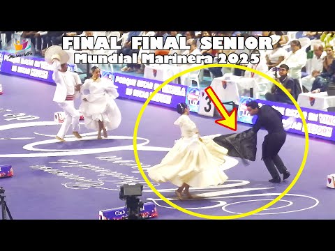 Tuvo que desprenderse del saco para campeonar | FINAL SENIOR del Concurso Mundial de Marinera 2025