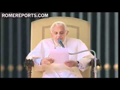 Pope's General Audience on Psalm 126  "May those who sow in tears, reap with shouts of joy"