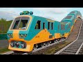 Lego Train Accidently Bogie Split Cartoon Lego City Movies Choo Choo Train Kids Videos