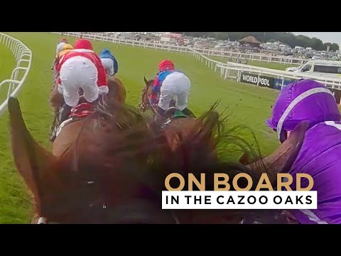 RIDE IN THE CAZOO OAKS WITH HOLLIE DOYLE ON NASHWA