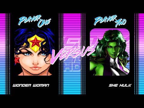 M.U.G.E.N Battles: Wonder Woman Vs She-Hulk