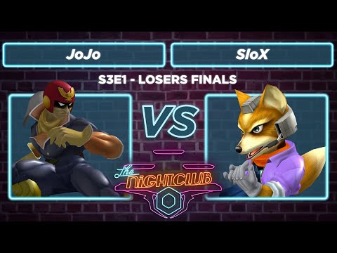 The Nightclub S3E1: JoJo (Falcon) vs SloX (Fox) - Losers Finals SSBM