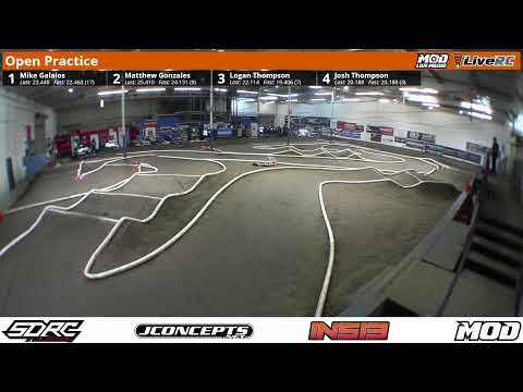 Qualifying - JConcepts Winter Indoor Nationals - SDRC RACEWAY - MOD LIVE MEDIA