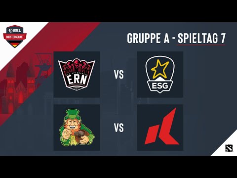 ERN vs ESG & Topf Voll Otter vs Kolossus  | ESL Meisterschaft  - Gruppe A