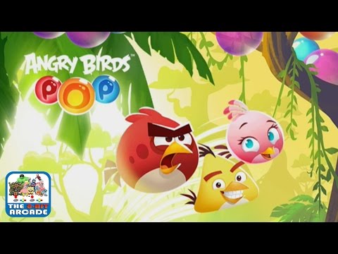 Angry Birds Pop - Topple The Piggies In This Bubble Shooter (iPad Gameplay, Playthrough) Video