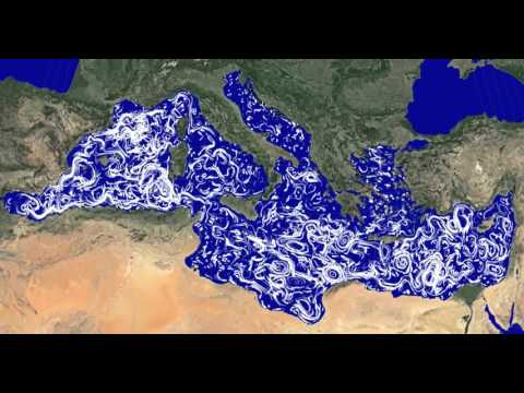 Mediterranean Sea currents