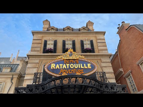 Remy’s Ratatouille Adventure Walt Disney World Full Ride POV 4K HDR 🐭