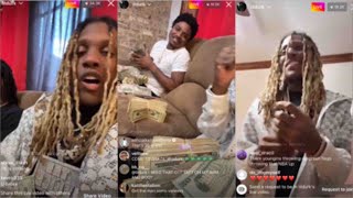 Lil Durk Splits 1M In Cash With OTF Speaks On Oppz Not Having No Money & Motion