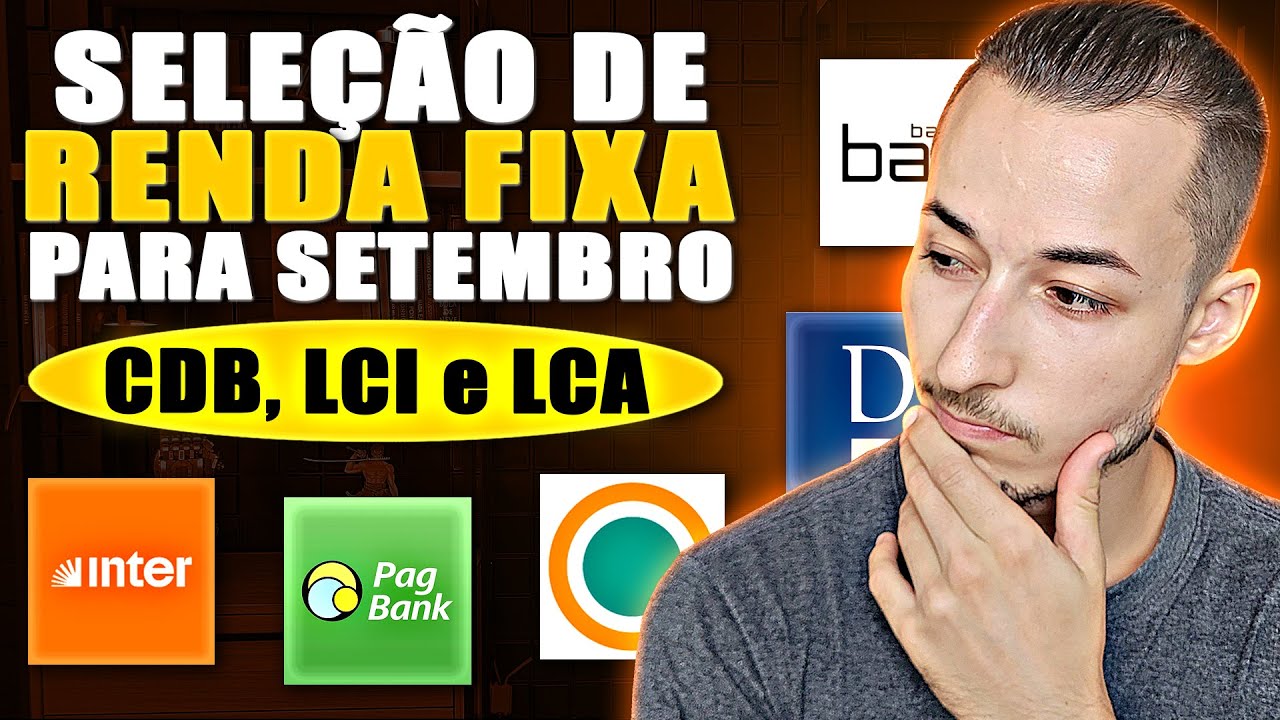 Os MELHORES investimentos da RENDA FIXA! CDB, LCI e LCA!