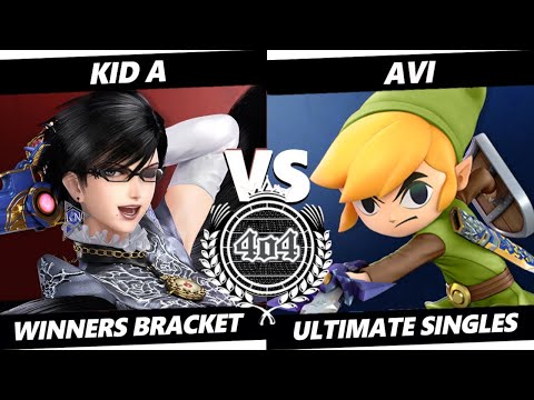 4o4 Smash Night 96 - Kuma| Kid A (Bayonetta) vs avi (Toon Link) - Winners Round 1