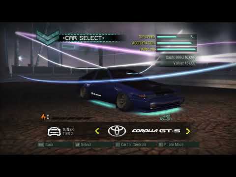 Need For Speed Carbon: REDUX MOD 1.2 / Toyota AE86 TUNING TEST (2022)