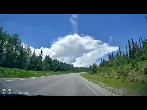 02 Timelapse Jasper to Grande Cache - July 01, 2025