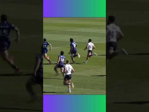 Kayliss Fatialofa (Manurewa) try for NZ Warriors NSW Cup vs Roosters #KiwiNRL #UpTheWahs