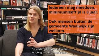 Poëziewedstrijd Waalwijk:  win een plaatsje in de pöezieroute