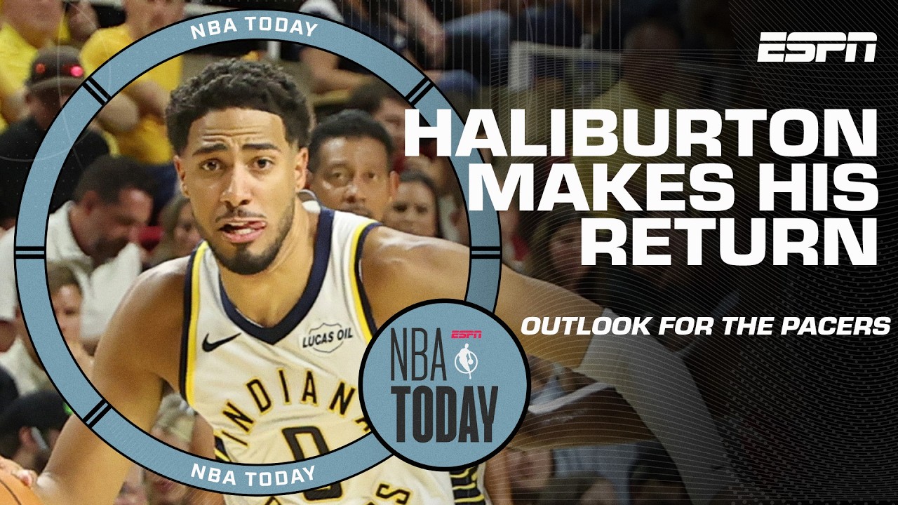 Takeaways from Tyrese Haliburton's return from torn right Achilles 👀 | NBA Today