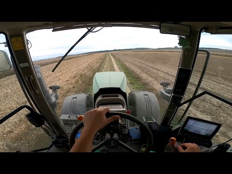 Corn Transport - John Deere 7250R | Joskin Drakkar 8600 | POV/Drive view