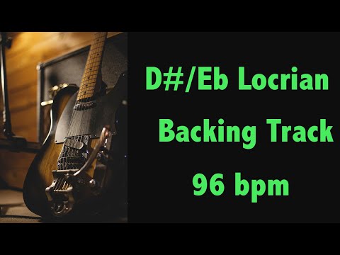D# / Eb Locrian Mode Backing Track