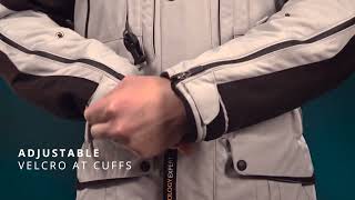 Helite Touring Motorcycle Jacket. Airbag Safety For All Year Round Use.