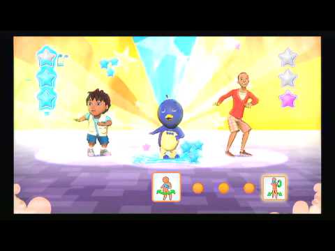 nickelodeon dance wii gameplay