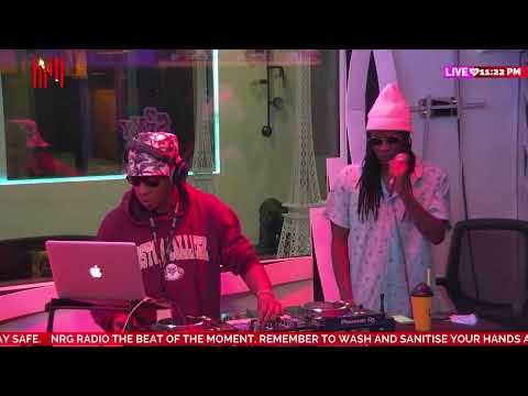 BACKAZ DANCEHALL EDITION ON THE #NRGCARRIBEANFLIGHT WITH DJ LIZBON AND IBU IKE NENE