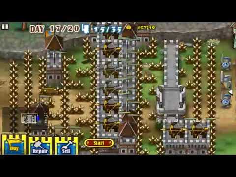 Glory mode(lv 17-20), fortress under siege.. unbeatable strategy..