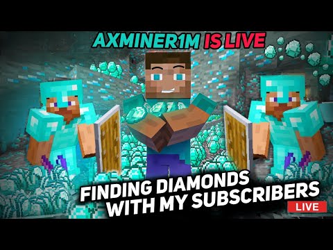axminer 1M - Minecraft Live | Minecraft Survival Smp Join Fast ⏩ | Survival Day 4