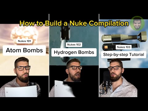 How to Build a Nuke [TikTok Compilation] Filip Zieba (@filspixel)
