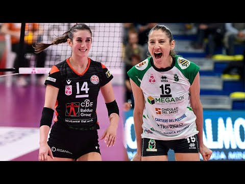 ALL "LONG RALLY" of the DERBY Vallefoglia - Macerata | Lega Volley Femminile 2022/23
