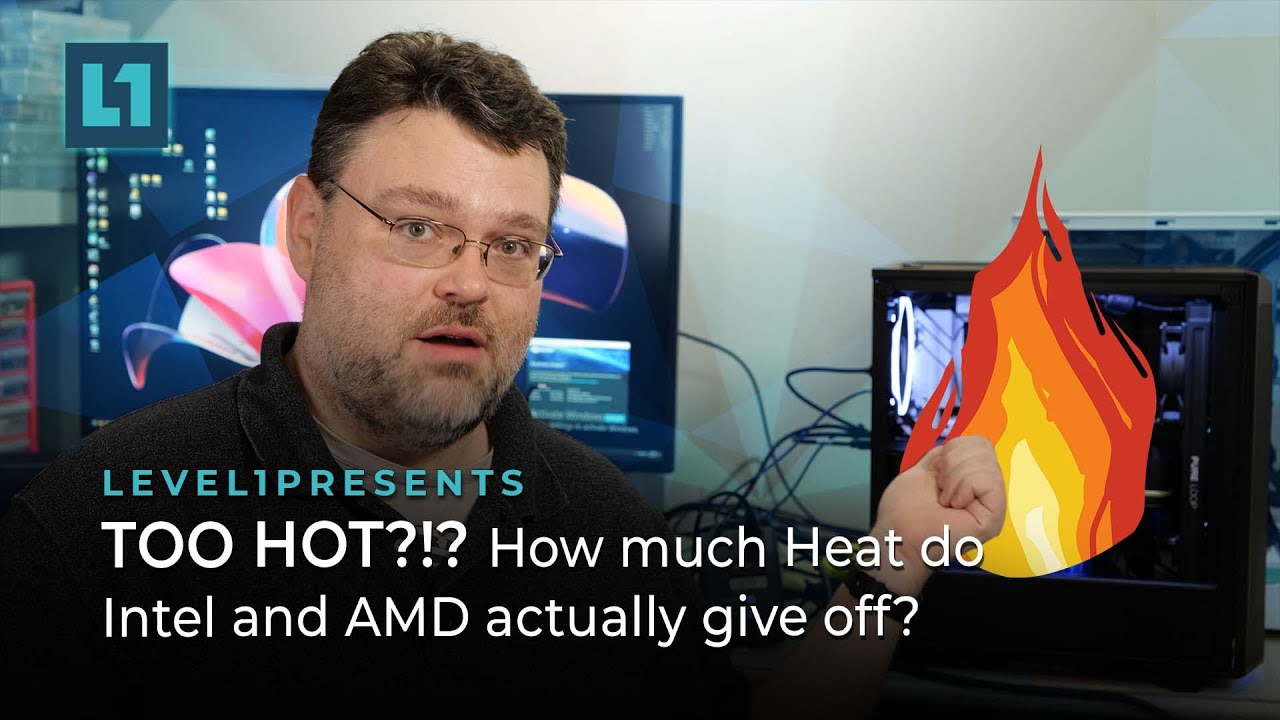 Too Hot? How much Heat Do Intel and AMD Actually give off?