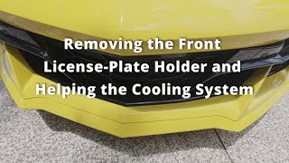 Removal of the C8 Front Plate Holder-A breath of fresh air