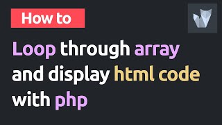 How to loop through arrays and display html code inside paragraphs and tables with php.