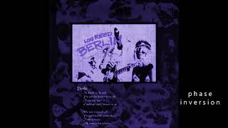 Lou Reed 1972 The Bed phase inversion