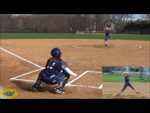 Brooke Hampton's Softball Skills Video - 2020 RHP/2B - Montgomery Twisters