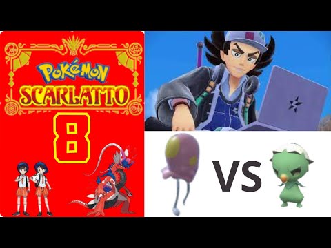 Affrontiamo il primo capo del team star "romelio" POKEMON SCARLATTO EP8