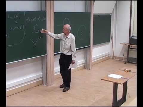 Prof. Pierre Deligne | Cohomology of algebraic varieties
