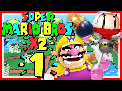 SUPER MARIO BROS. X2 # 01 💣 Wario: Capitalism & Ninja Bomberman: Operation Demon!