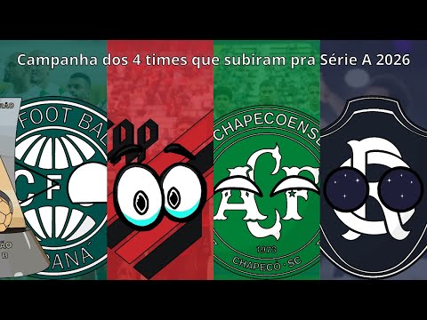 Campaign of the 4 teams that were promoted to Serie A in 2026