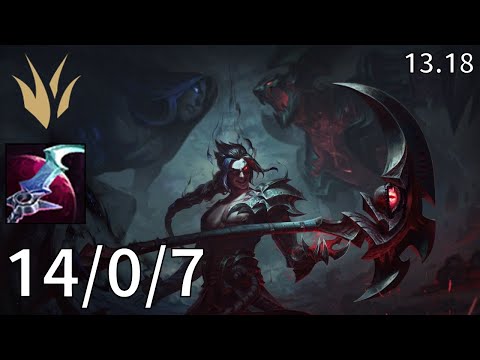Kayn Jungle vs Taliyah - EUW Diamond | Patch 13.18