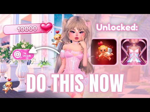 QUICKLY!! *DO THIS* BEFORE THE VALENTINES UPDATE IN DRESS TO IMPRESS!! +SECRET CODE